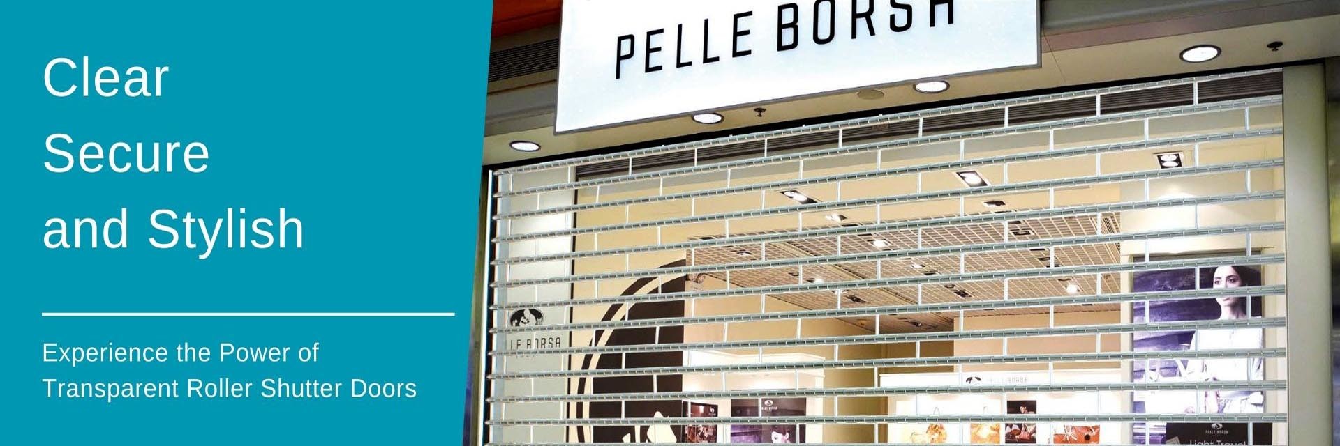 جودة الباب الشفاف مصنع